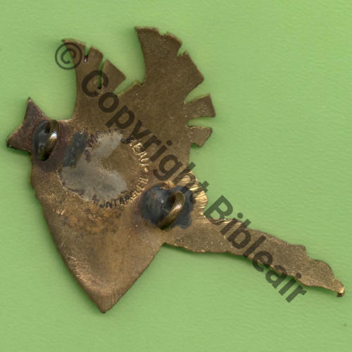 506.1 GAO.1.506 METZ GRAOUILLY Rouge  MOUTEREAU MONTORGUEIL Circulaire 2Anneaux Dos lisse Decoupage fin Src.Y.GENTY 755Eur(x3) 